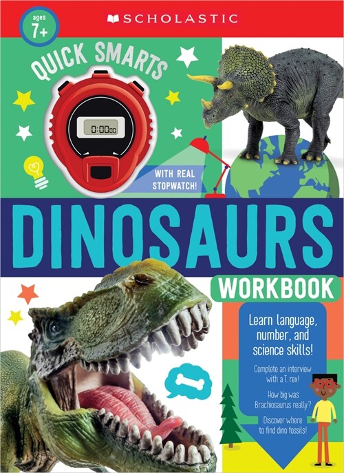 Quick Smarts Dinosaurs Workbook: Scholastic Early Learners (Workbook) (Paperback)