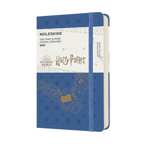 Moleskine 2022 Harry Potter Daily Planner, Pocket, Antwerp Blue, Hard Cover (3.5 X 5.5) (Other)