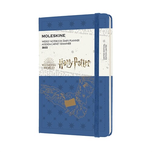 Moleskine 2022 Harry Potter Weekly Planner, 12m, Pocket, Antwerp Blue, Hard Cover (3.5 X 5.5) (Other)