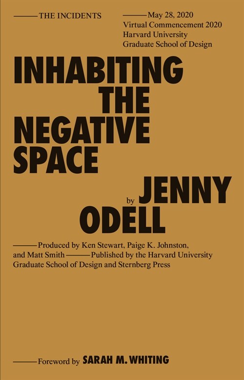 Inhabiting the Negative Space (Paperback)