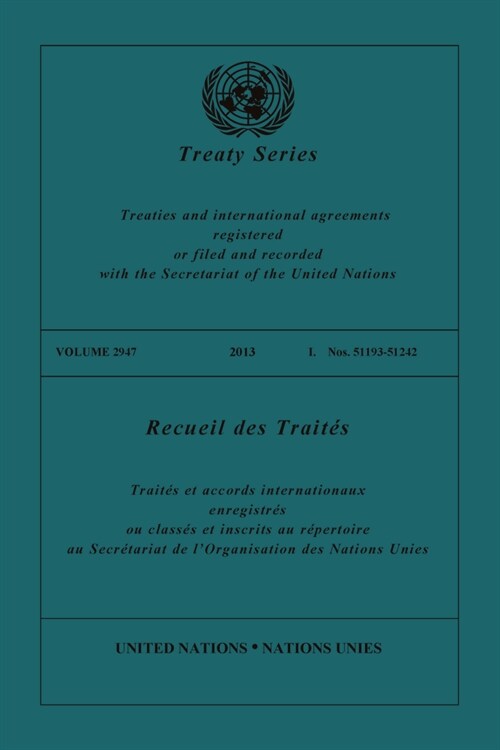 Treaty Series 2947 (Paperback)