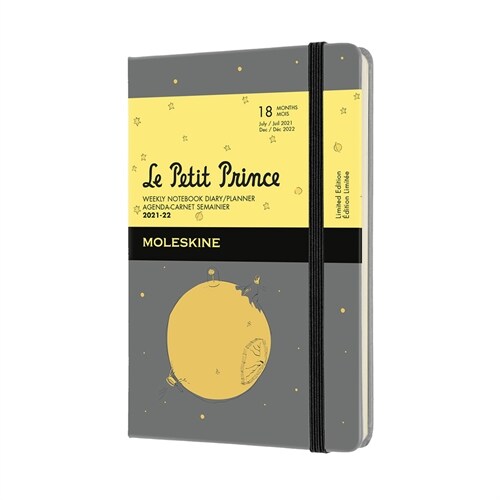 Moleskine 2021-2022 Petit Prince Weekly Planner, 18m, Pocket, Planet, Hard Cover (3.5 X 5.5) (Other)