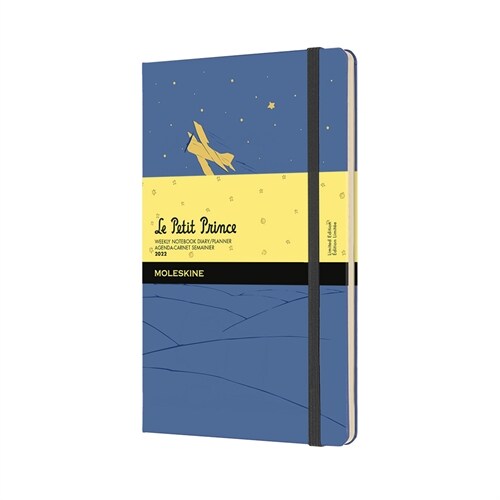 Moleskine 2022 Petit Prince Weekly Planner, 12m, Large, Landscape, Hard Cover (5 X 8.25) (Other)