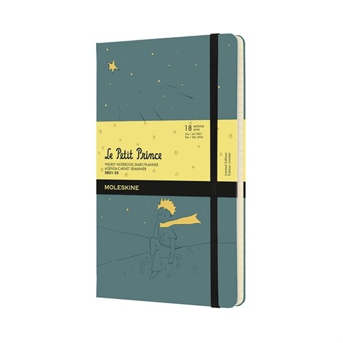 Moleskine 2021-2022 Petit Prince Weekly Planner, 18m, Large, Roses, Hard Cover (5 X 8.25) (Other)
