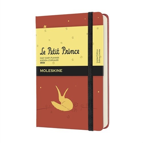 Moleskine 2022 Petit Prince Daily Planner, 12m, Pocket, Fox, Hard Cover (3.5 X 5.5) (Other)