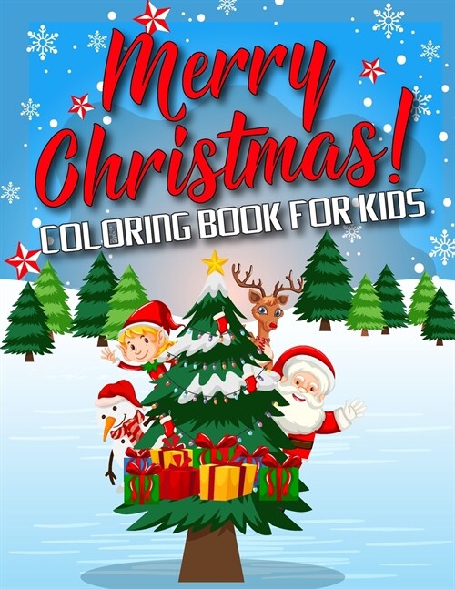 Merry Christmas ! Coloring Book for Kids (Paperback)