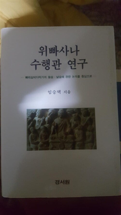 [중고] 위빠사나 수행관 연구