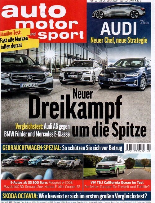 Auto Motor + Sport (격주간 독일판): 2020년 10월 22일