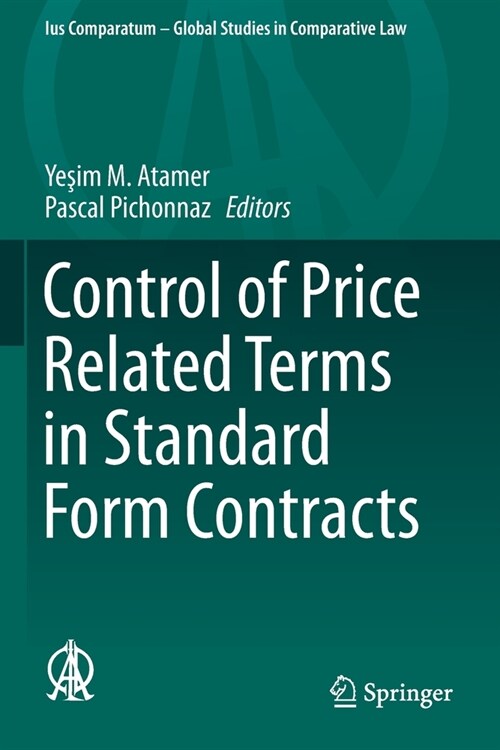 Control of Price Related Terms in Standard Form Contracts (Paperback)