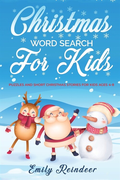Christmas Word Search For Kids: Puzzles And Short Christmas Stories For Kids Ages 4-8 (Paperback)