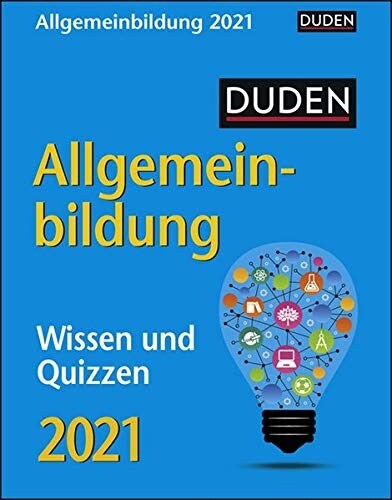 Duden Allgemeinbildung 2021: Wissen und Quizzen (Other)