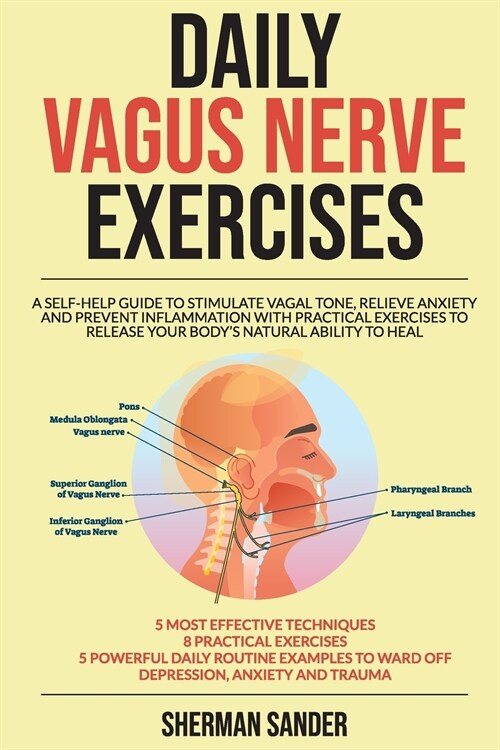 Daily Vagus Nerve Exercises: A Self-Help Guide to Stimulate Vagal Tone, Relieve Anxiety and Prevent Inflammation with Practical Exercises to Releas (Paperback)