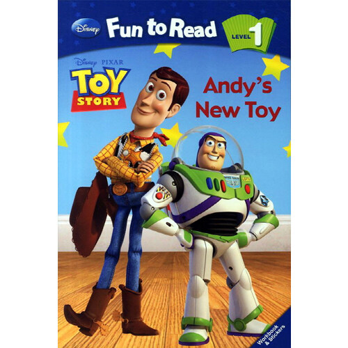 Disney Fun to Read 1-20 : Andys New Toy (토이스토리 1) (Paperback)