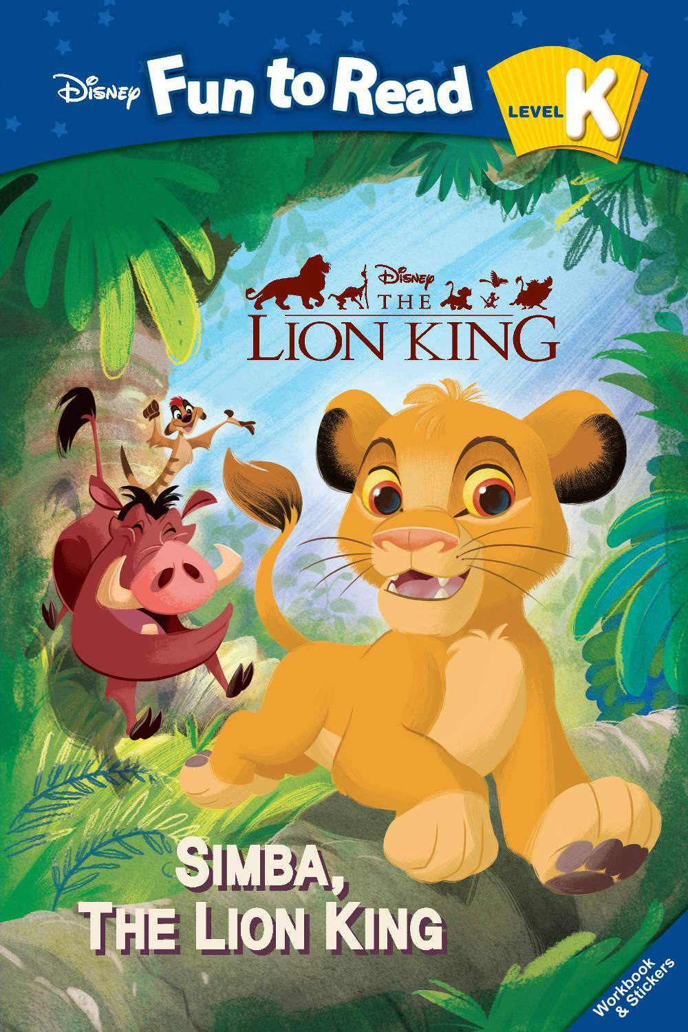 Disney Fun to Read K-12 : Simba, the Lion King (라이온 킹) (Paperback)