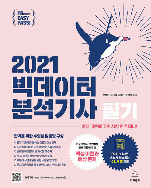 [중고] 이지패스 2021 빅데이터분석기사 필기