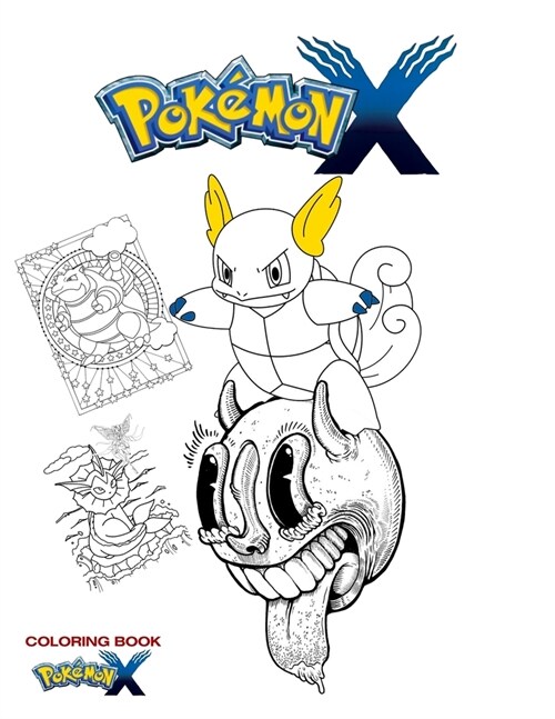 Pokemon X coloring book: Coloring Adventures (Paperback)