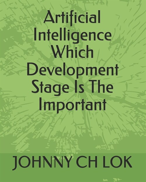 Artificial Intelligence Which Development Stage Is The Important (Paperback)