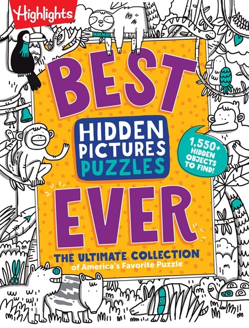 [중고] Best Hidden Pictures Puzzles Ever: The Ultimate Collection of Americas Favorite Puzzle (Paperback)