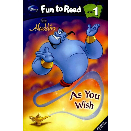 [중고] Disney Fun to Read 1-04 : As You Wish (알라딘) (Paperback)