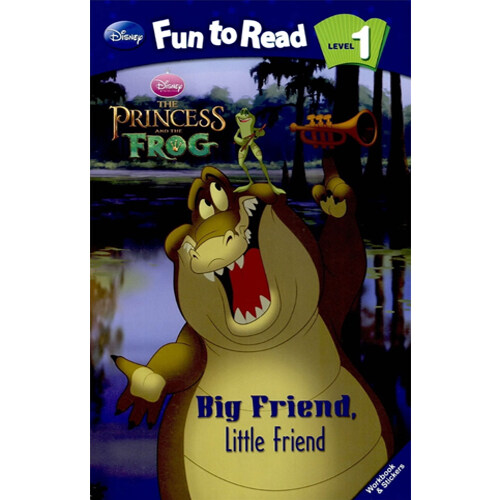 [중고] Disney Fun to Read 1-06 : Big Friend, Little Friend (공주와 개구리) (Paperback)