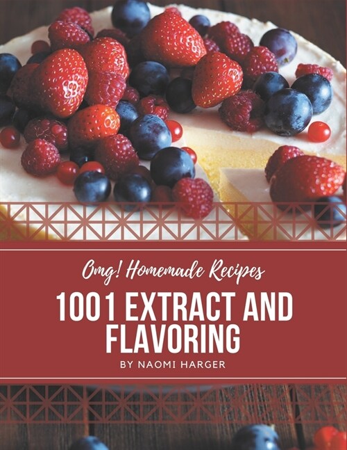 OMG! 1001 Homemade Extract and Flavoring Recipes: A Homemade Extract and Flavoring Cookbook for Effortless Meals (Paperback)