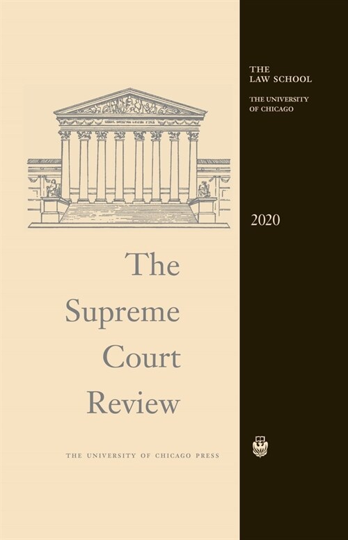 The Supreme Court Review, 2020 (Hardcover)