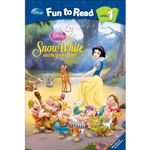 [중고] Disney Fun to Read 1-13 : Snow White and the Seven Dwarfs (백설공주) (Paperback)
