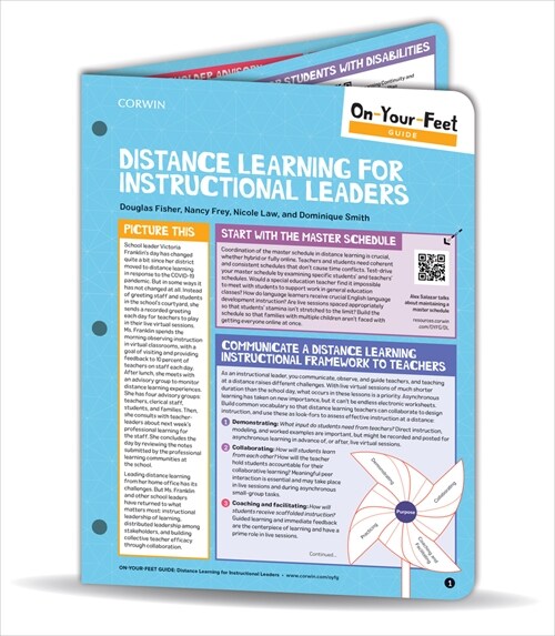 On-Your-Feet Guide: Distance Learning for Instructional Leaders (Loose Leaf)