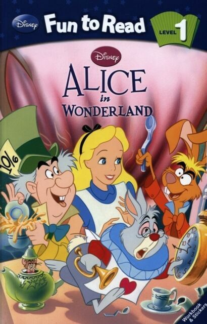 [중고] Disney Fun to Read 1-10 : Alice in Wonderland (이상한 나라의 앨리스) (Paperback)
