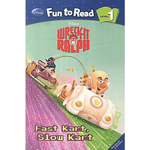 Disney Fun to Read 1-23 : Fast Kart, Slow Kart (주먹왕 랄프) (Paperback)