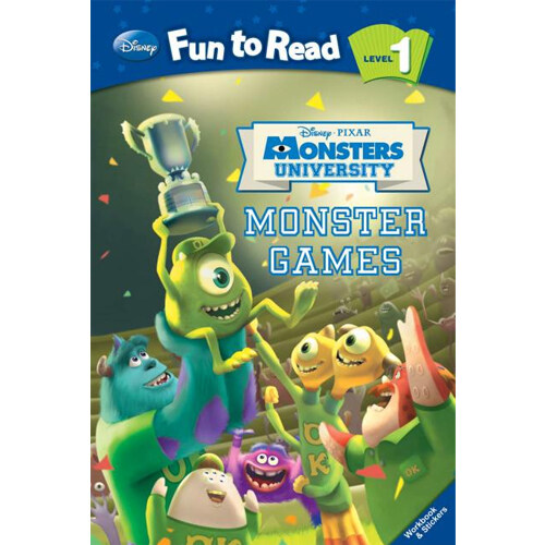Disney Fun to Read 1-24 : Monster Games (몬스터 대학교) (Paperback)