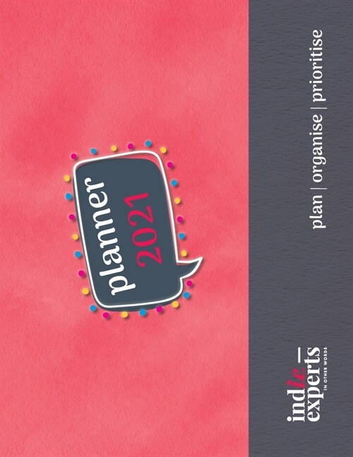 Pop Planner 2021 Red Cover (Paperback)