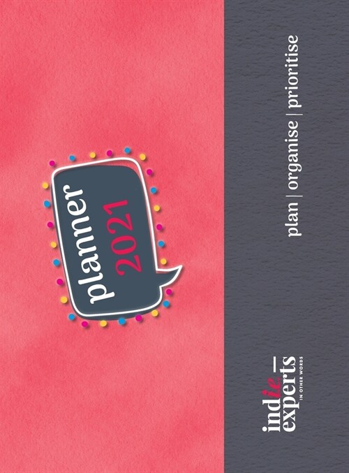 Pop Planner 2021 H/B Red Cover (Hardcover)