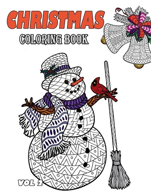 Christmas Coloring Book: An Adult Coloring Book with Fun, Easy, and Relaxing Designs (Paperback)