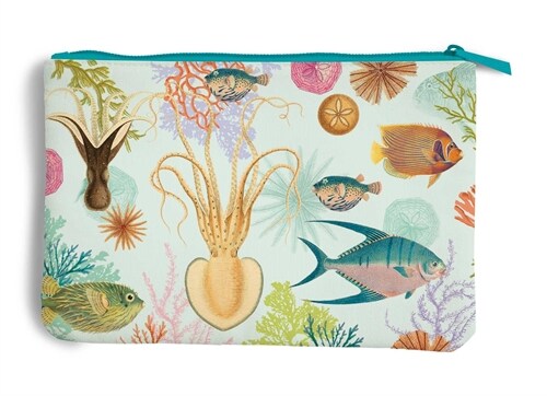 Art of Nature: Under the Sea Accessory Pouch: (Nature Stationery, Pencil Pouch) (Paperback)