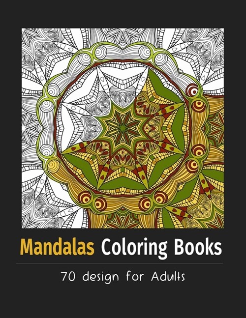 알라딘 mandala coloring books for adults 70 Mandala Coloring Book, An