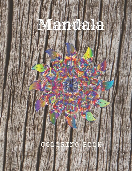 Mandala Coloring Book: Midnight Mandalas: An Adult Coloring Book with Stress Relieving Mandala Designs on a Black Background (Coloring Books (Paperback)