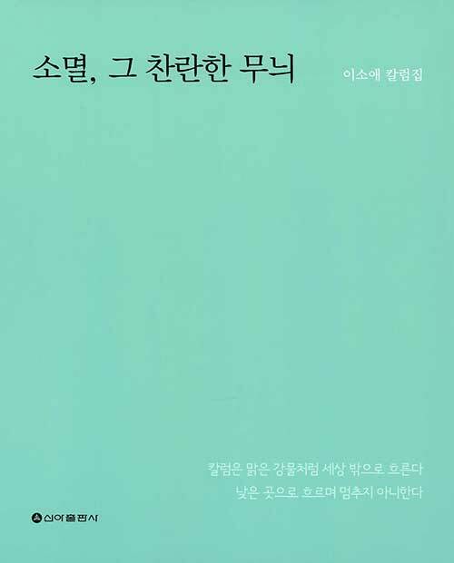 소멸, 그 찬란한 무늬