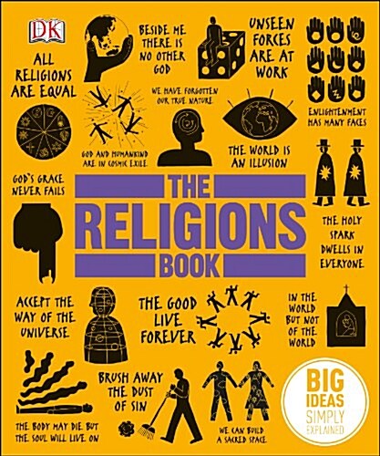 The Religions Book : Big Ideas Simply Explained (Hardcover)
