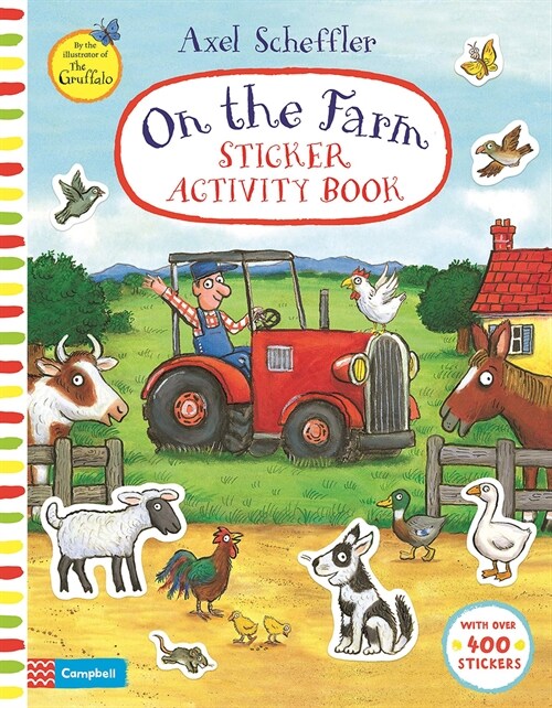 On The Farm Sticker Activity Book (Paperback)