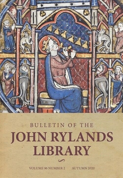 Bulletin of the John Rylands Library 96/2 (Paperback)