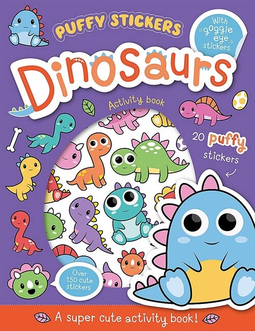 Puffy Sticker Dinosaurs (Paperback)