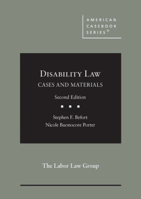 Disability Law : Cases and Materials (Hardcover, 2 Revised edition)