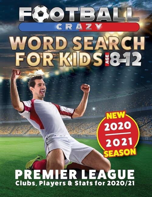 Football Crazy Word Search For Kids (Paperback, Large type / large print ed)