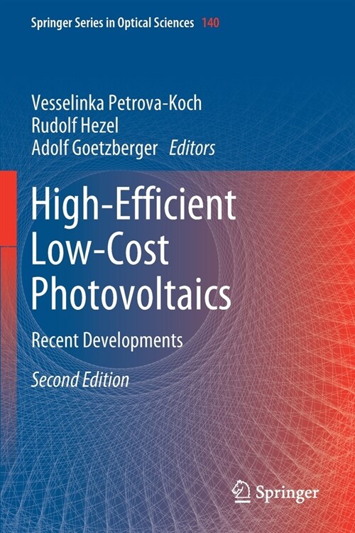 High-Efficient Low-Cost Photovoltaics: Recent Developments (Paperback, 2, 2020)
