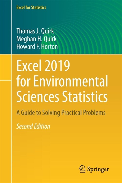 Excel 2019 for Environmental Sciences Statistics: A Guide to Solving Practical Problems (Paperback, 2, 2021)