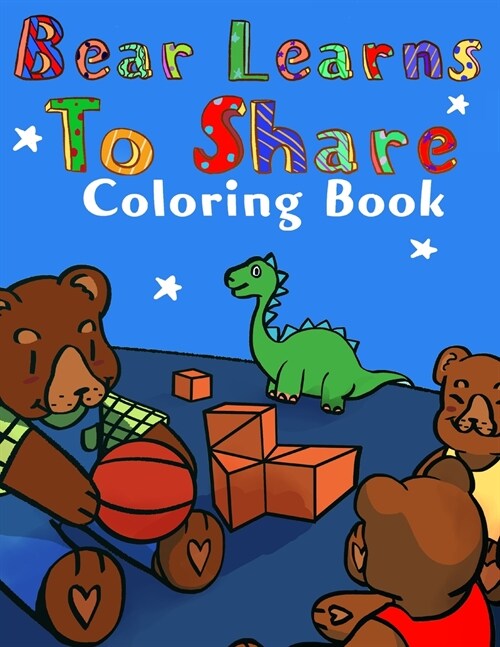 Bear Learns to Share Coloring Book (Paperback)