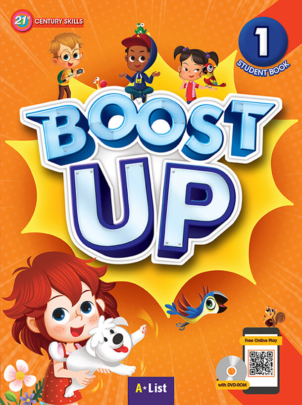 [중고] Boost Up 1 : Student Book (DVD ROM + MP3 CD + Portfolio)
