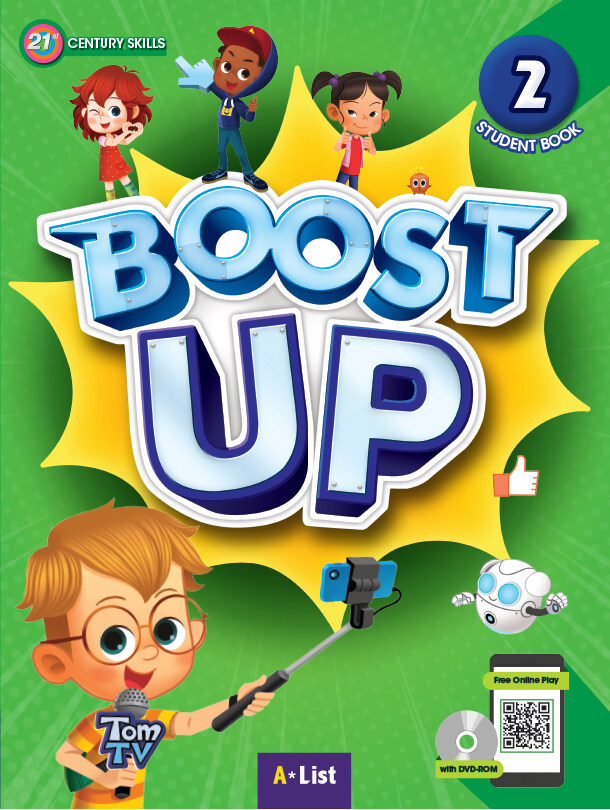 Boost Up 2 : Student Book (DVD ROM + MP3 CD + Portfolio)