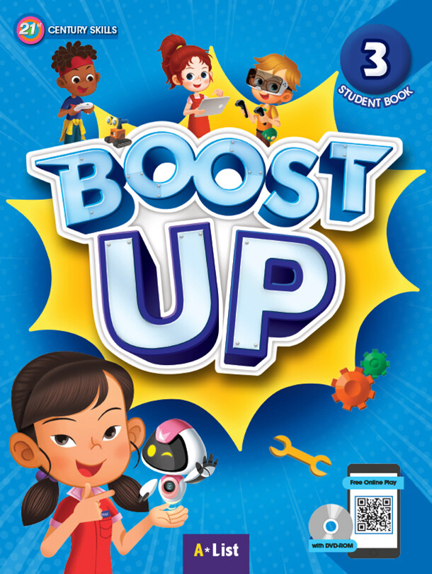 Boost Up 3 : Student Book (DVD-ROM + MP3 CD + Portfolio)